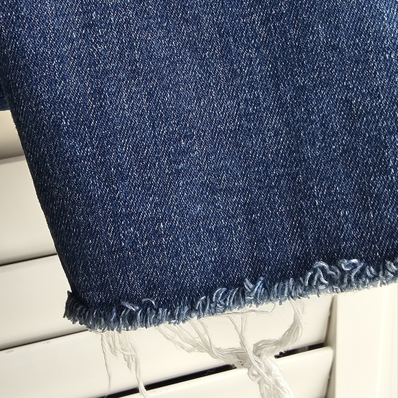 Dynamite Denim Gisele Straight Leg Dark Wash Jeans Ankle Size 29 - Picture 4 of 7